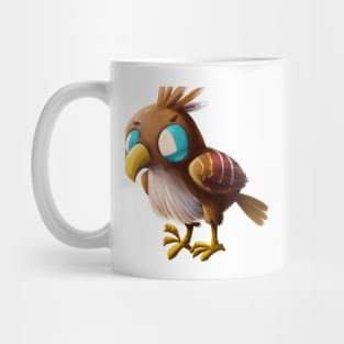 Cute Eagle Drawing Mug